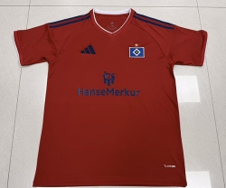 2627 Hamburger red third away Soccer Jersey